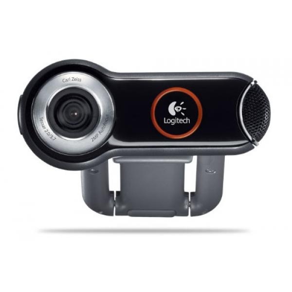 Logitech PRO 9000 PC Internet Camera Webcam dengan 2.0 Megapiksel Resolusi Video dan Carl Zeiss Lens Optik-Intl