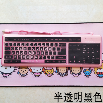 Gambar Lucu warna komputer desktop yang universal keyboard stiker keyboard membran
