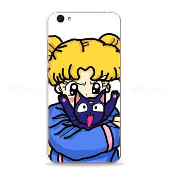 Gambar Luna vivoy67 y55 y51 lembut kartun asli sailor moon shell telepon