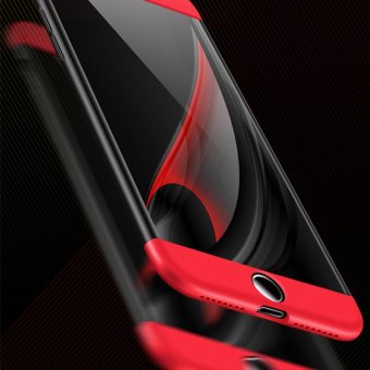 Luxury 3 In 1 Combo Case For Apple IPhone 7 Plus 5.5inch 360 DegreeCoverage Armor Hard PC Back Cover Slim Full Body Phone Shell+GlassScreen Protector - Intl Mei 2018 - 5 Luxury 3 in 1 Combo Case For Apple iPhone 7 plus 5.5inch 360 DegreeCoverage Armor Hard PC Back Cover Slim Full Body Phone Shell+GlassScreen Protector - intl - 5