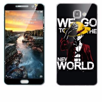 Gambar Luxury 3D Painting Front+Back Full Case Cover Color Tempered GlassCase For Samsung Galaxy A9 A9100 6.0 inch Screen Protector Film(Color 7)   intl