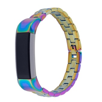 Gambar Luxury Metal Stainless Steel Watch Band Strap For Fitbit Alta  intl