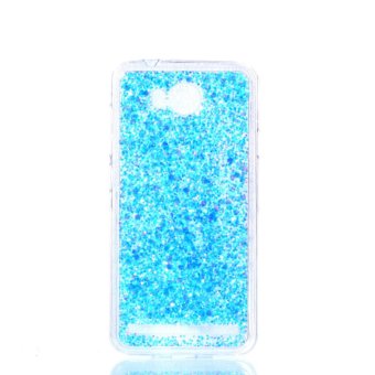 Gambar *Luxury sequins flash powder soft TPU Case For Huawei Y3 II(blue)   intl