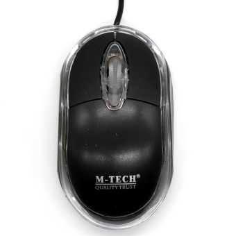 Gambar M Tech Mouse Kabel USB Standard   Hitam