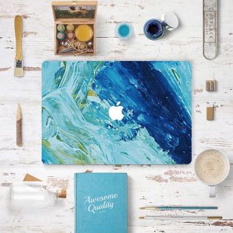 Gambar Mac baru lukisan minyak apple notebook komputer shell film pelindung