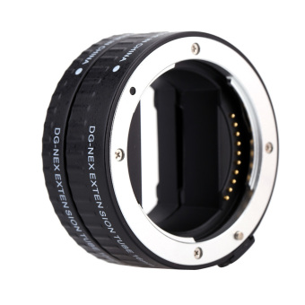Gambar Makro fokus otomatis perpanjangan Dirjen AF tabung 10 mm 16 mmmembuat bingkai logam cincin gunung dukungan penuh untuk Sony E  mout NEX  6 A7R A3000
