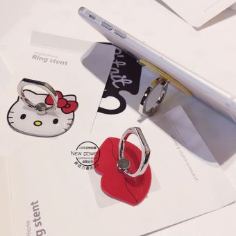 Gambar Malas iphone6s kartun kucing setelah stiker dudukan telepon dudukan telepon braket