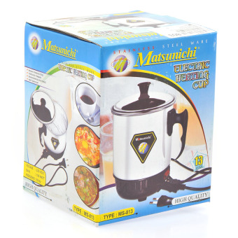 Matsunichi Mug Electric MS 813 - 13 Cm - Silver Juli 2019 - 5 Matsunichi Mug Electric MS 813 - 13 Cm - Silver - 5