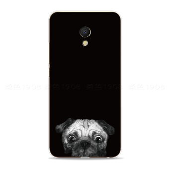 Gambar Meizu kepribadian silikon kucing hukum shell telepon
