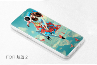 Gambar MEIZU Lengan Silikon Baru Lengan Pelindung Dicat Shell Handphone Shell