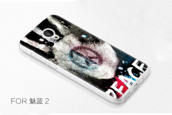 Gambar MEIZU Lengan Silikon Baru Lengan Pelindung Dicat Shell Handphone Shell