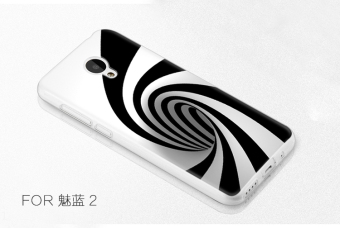Gambar MEIZU Lengan Silikon Baru Lengan Pelindung Dicat Shell Handphone Shell