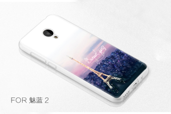 Gambar MEIZU Lengan Silikon Baru Lengan Pelindung Dicat Shell Handphone Shell