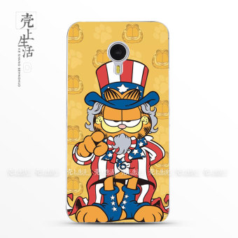 Gambar MEIZU mx4 lucu transparan pria dan wanita ultra tipis pelindung lengan handphone shell