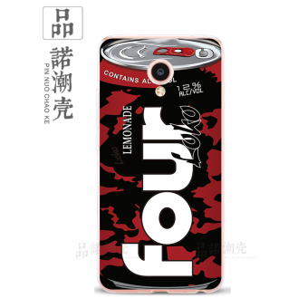 Gambar MEIZU mx4 MX5 MX6 lucu penurunan Drop minuman handphone shell pelindung lengan