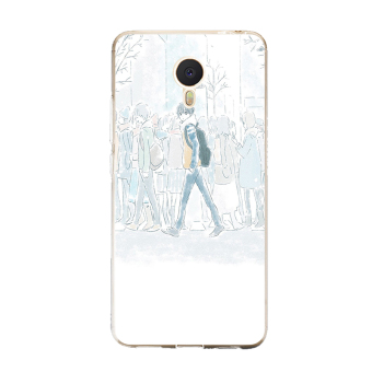 Gambar Meizu note3 ultra tipis soft shell shell telepon