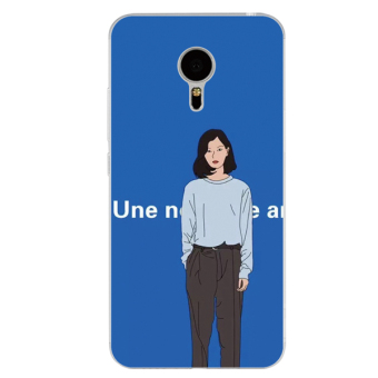 Gambar MEIZU Note5 Sastra Gadis Lanyard Handphone Shell Lengan Silikon