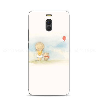 Gambar Meizu note6 sederhana lega lembut cat air shell telepon