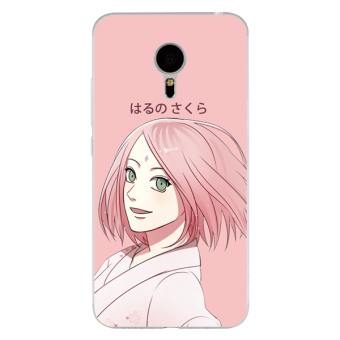 Gambar Meizu note6 5c kartun animasi sasuke lanyard telepon shell soft cover