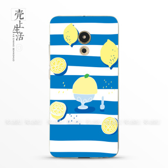 Gambar MEIZU Pro5 kepribadian ultra tipis silikon transparan musim panas soft shell handphone shell