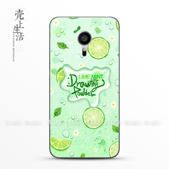 Gambar MEIZU Pro5 kepribadian ultra tipis silikon transparan musim panas soft shell handphone shell