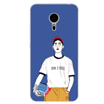 Gambar Meizu pro6s jepang dan korea selatan gadis lanyard beberapa ponsel shell silikon set