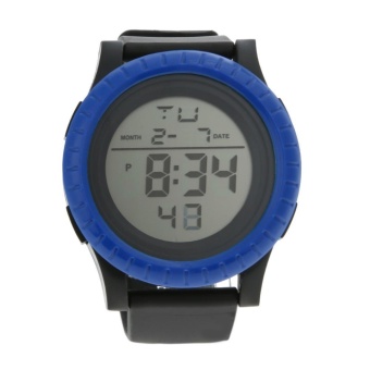 Gambar Men Sports Watch Digital LED Watch Casual Electronics Outdoor Wristwatch   intl