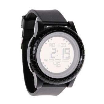 Gambar Men Sports Watches Digital LED Watch Fashion Casual Electronics Wristwatch(Black)   intl