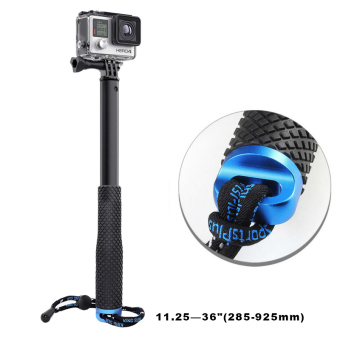 Menembak 48,26 Cm Ekstensi Monopod Berkaki Tiga Tongkat Selfietiang Genggam Bar Untuk Gopro Hero 4 3 X 2 1 SJCAM Xiaomi Yi Kameraaksi (biru) Agustus 2018 - 2 Menembak 48,26 cm ekstensi Monopod berkaki tiga tongkat Selfietiang genggam Bar untuk Gopro Hero 4 3 x 2 1 SJCAM Xiaomi Yi kameraaksi (biru) - 2