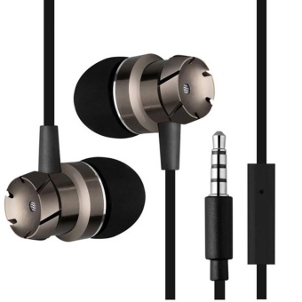Gambar Metal Piston In ear Earphones headset for Phone,Computer and MP3 intl