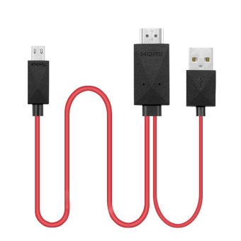 MHL USB Mikro Untuk HDMI Kabel HDTV Converter Adaptor Untuk Android Mendukung MHL Hanya September 2019 - 5 MHL USB mikro untuk HDMI kabel HDTV Converter adaptor untuk Android mendukung MHL hanya - 5