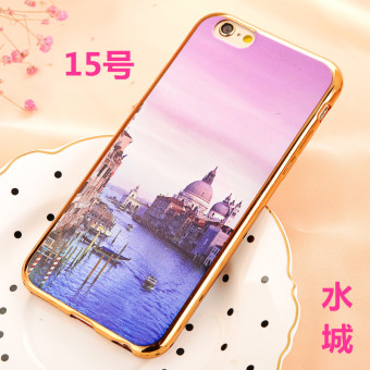 Gambar Mi note4x note4x3d TPU Redmi electroplated relief soft case
