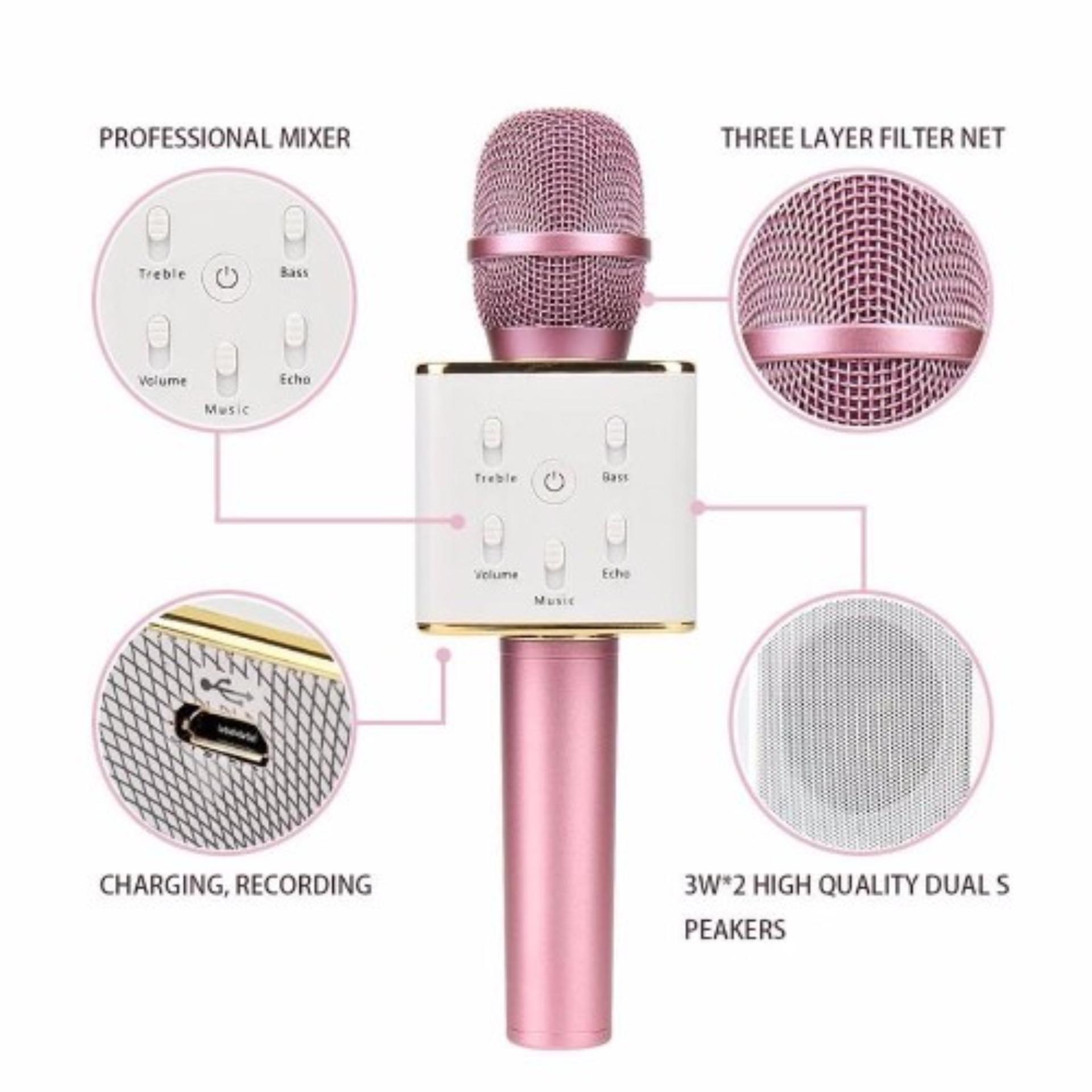 Mic Karaoke Smule Bluetooth Q7