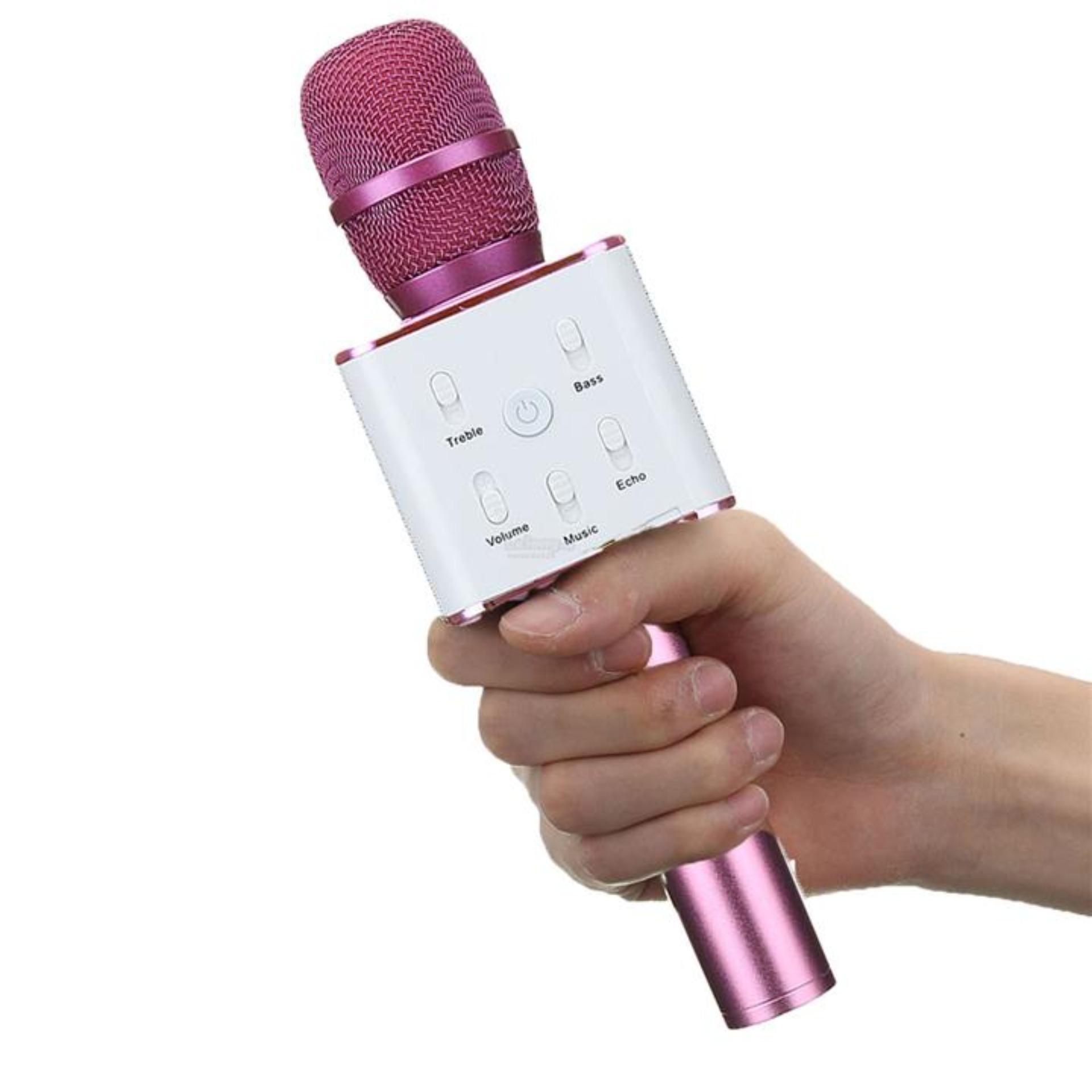 Mic Q7   Portable Wireless Karaoke Mic  Bluetooth 4.0