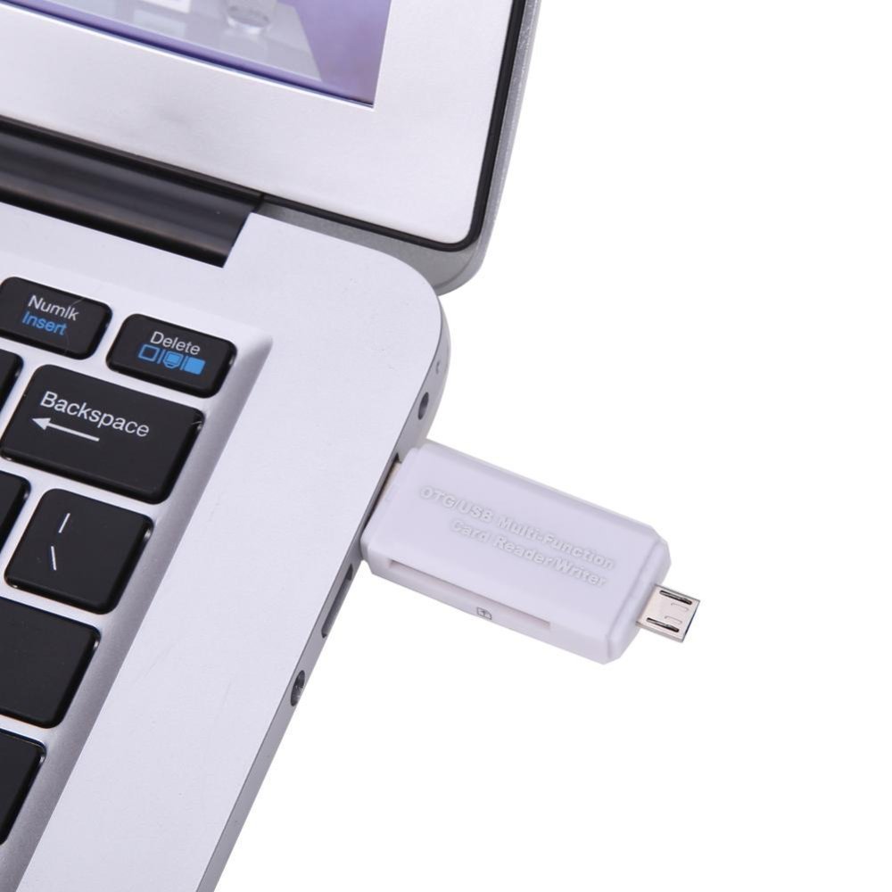 Micro OTG to USB 2.0 Adapter Micro SD Card Reader For Mobile PhoneTablet .