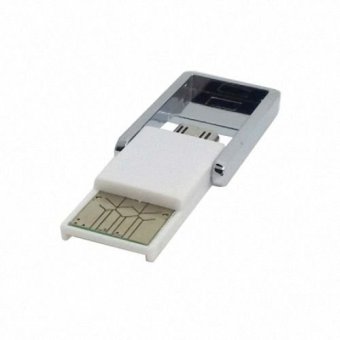 Gambar Micro USB OTG   USB 2.0 Micro SD TF Card Reader for Cellphonei9500 N7100 N900 S5 i9600   PC Laptop Macbook (White  Grey)