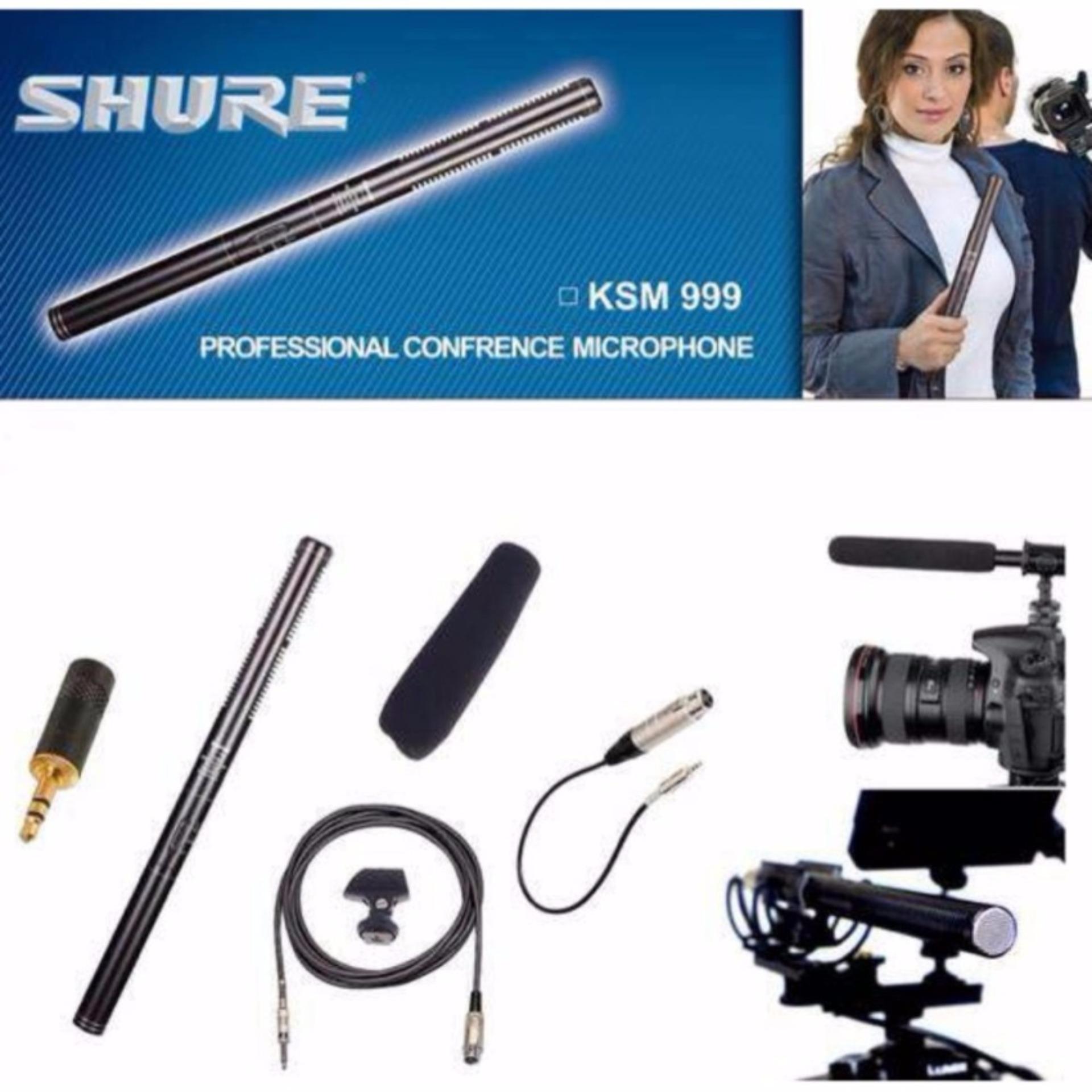 Microphone Condensor Shotgun Shoting Shure Ksm 999 ( Pjg ) Acc Lgkp