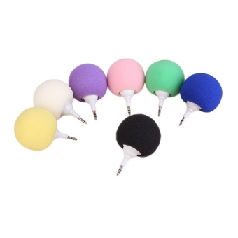 Gambar Mini 3.5mm Audio Plug Jack Wireless Music Sponge Ball Speaker ForPhone Tablet   intl