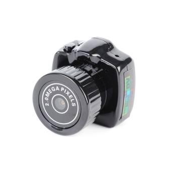 Gambar Mini Camera Camcorder Video Recorder DVR Spy HiddenPinholeWebcam(Black)   intl