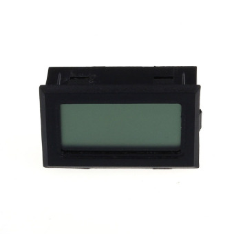 Gambar Mini Digital LCD Meteran Dalam Kelembaban Suhu Termometer Hygrometer (Hitam)