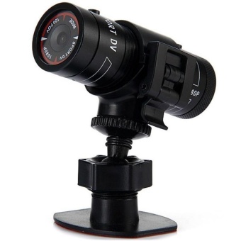 MINI F9 Water Resistant Sports DV Video Recorder 1080P with Microphone (Black) - intl  