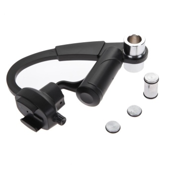 Mini Handheld Handgrip Video Gimbal Steadicam Stabilizer Black