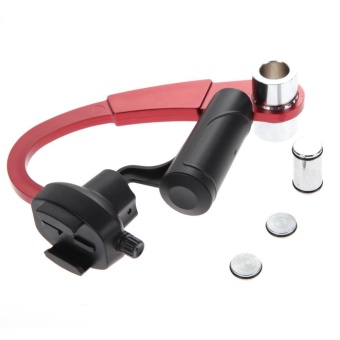 Mini Handheld Handgrip Video Gimbal Steadicam Stabilizer red - intl