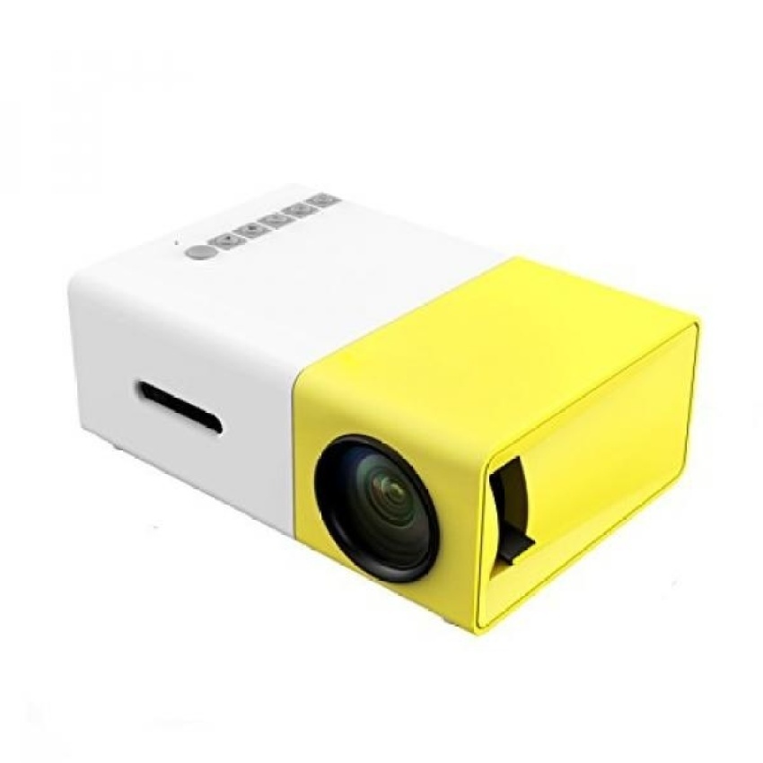 Mini LED Proyektor. GIGXON Pocket Portable 1080 P LED Proyektor Home Theater dengan PC Laptop USB/SD/AV/Input HDMI Proyektor untuk TV Film Permainan Home Entertainment Projector-Intl