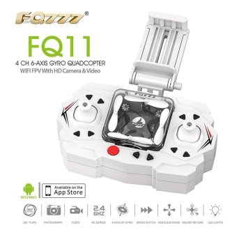 Mini Portable Nano Drone FQ777 FQ11 Headless Mode 3D 2.4G 4CH 6Axis with Transmitter RTF
