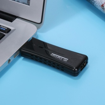 Detail Gambar Produk Mini Portable Usb2.0 Port Hd 1 Cara Hdmi 1080 P Video Capture Card Untuk Pc (Hitam) Terbaru