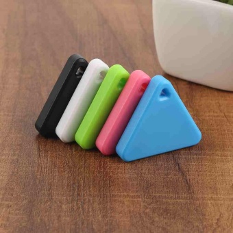 Gambar Mini Triangle Bluetooth Tracker GPS Locator Alarm Dog Cat Pet ChildFinder   intl