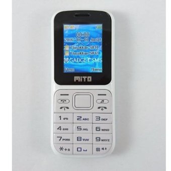 Mito 135 Dual SIM Radio FM - Putih  