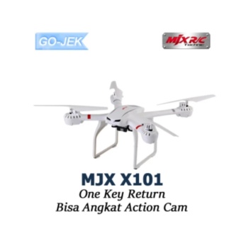 MJX X101 2.4G 6-AXIS RC DRONE Angkat Action Camera VS SYMA X8C X8GX8W