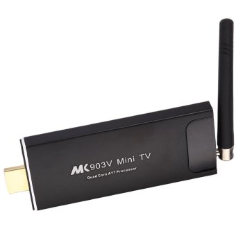 Gambar MK903V TV Box Smart Android 4.4 4K x 2K Mini PC RK3288 Quad CoreWiFi Bluetooth 2GB RAM 8GB ROM with HDMI OTG IR TF Card Input(Black)   intl